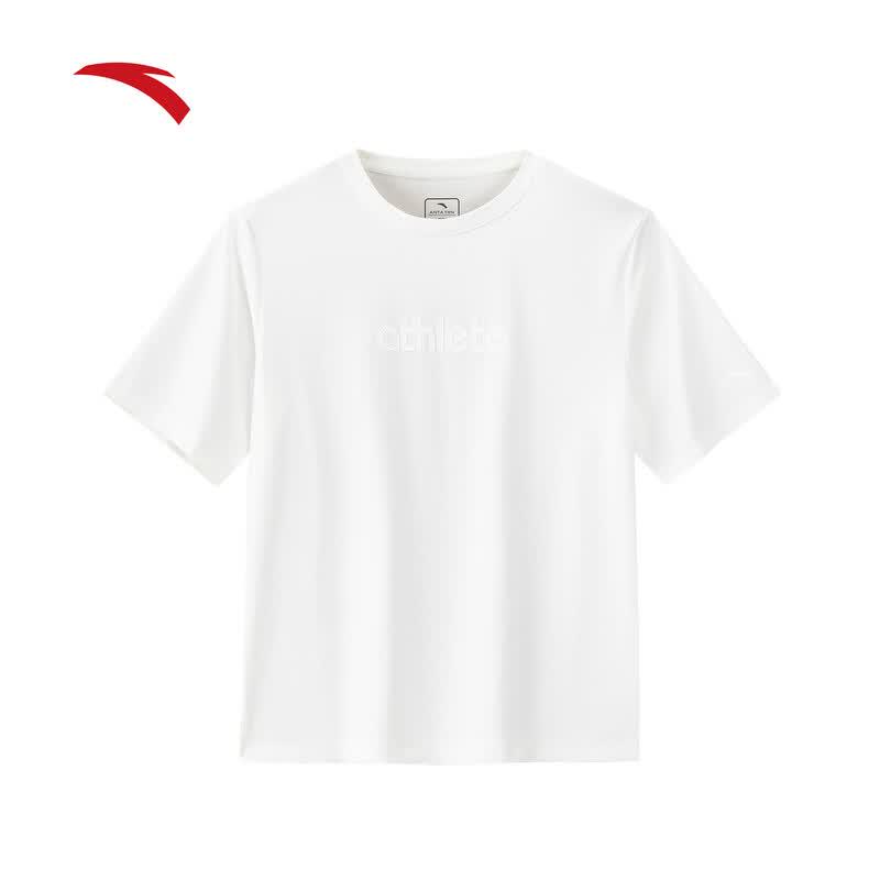 Anta Women's Printed Short Sleeve Casual & Training T-Shirt
