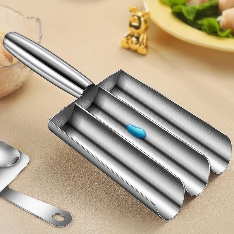 304 Stainless Steel Meatball Scoop Maker Mold For Fish Beef Rice-meat Rice Ball Dumplings Maker Kitchen Tools