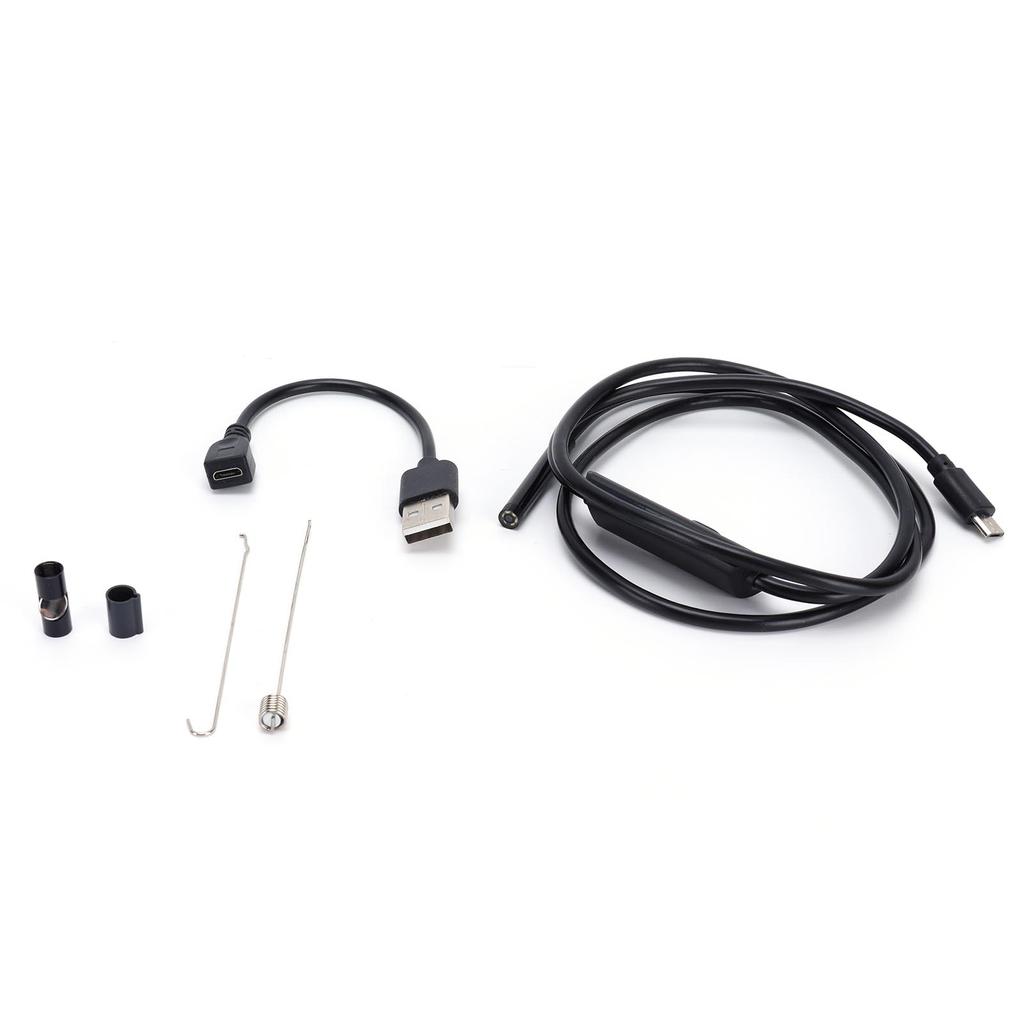 5,5 mm USB HD Inspektionskamera mit 6 LED stufenlos dimmbarem Licht für industrielle Rohrleitungsmaschinen
