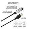 LED Strip Light 5050 Flexible Lamp Tape 3key Sound Sensor RGB Ribbon 1M 2M 3M 4M DC5V Decoration TV BackLight