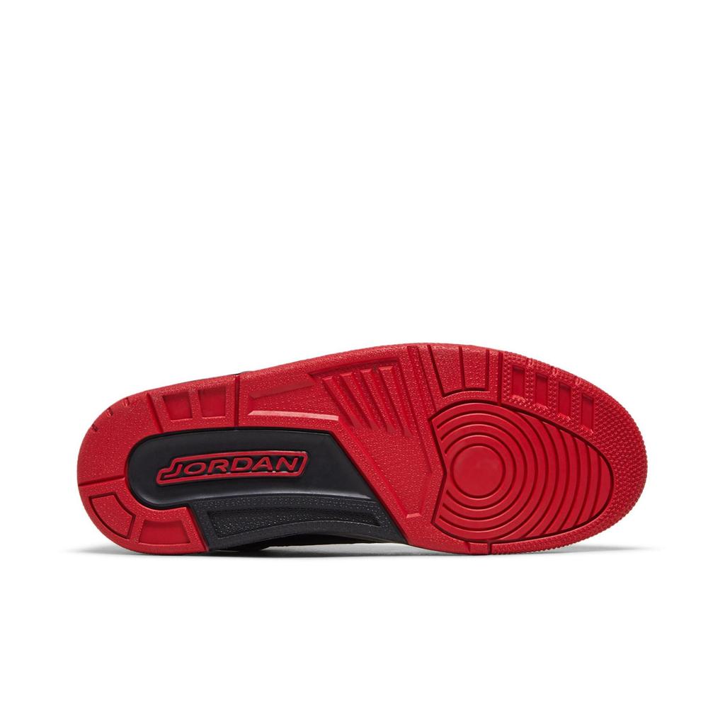 Air Jordan Spizike Low 'Bred' (Unisex) Black / Gym Red / Cool Grey / Sail Vintage Basketball Shoes FQ1759 006