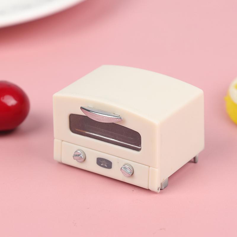 1Pc Simulation Mini Oven 1:12 Dolls Houses Miniature Furniture Accessories