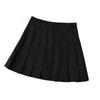 White Pleated Skirt for Women High-waisted A-line Slimming Skirt Spring Autumn Winter Summer Petite Casual All-match Versatile Short Skirt