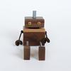 Car Air Fresheners Wooden Robot Figurine with Swinging Legs Car