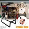 Rust-proof Water Hose Storage Rack Iron Metal Garage Wall Hooks  Tool Organization