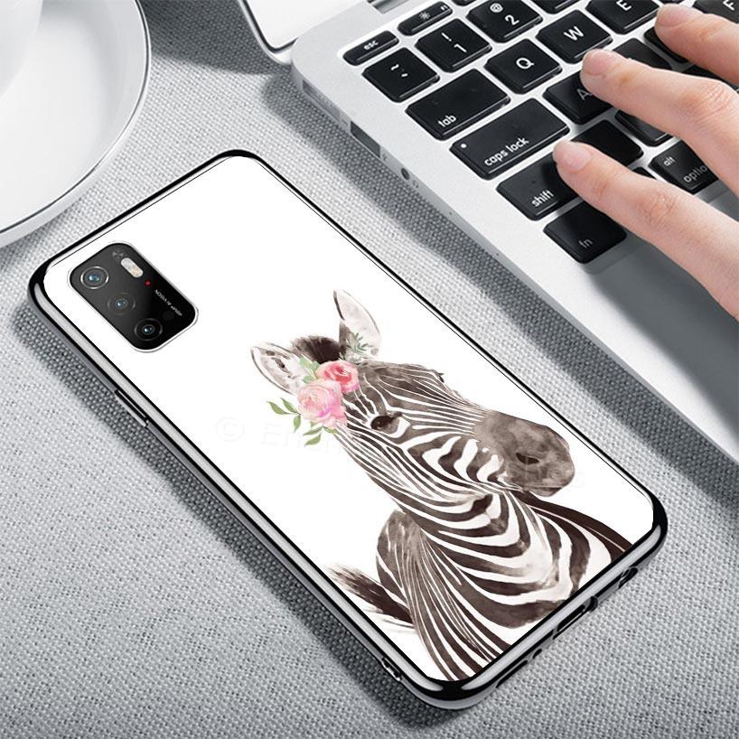 Zebra Stripe Black White Case Phone Cover for Xiaomi Redmi Note 10 9 9S 8 8T 7 5 Pro Mi 12T 11T 10T 9T 12 11 Lite A3 A2 Trend Fu