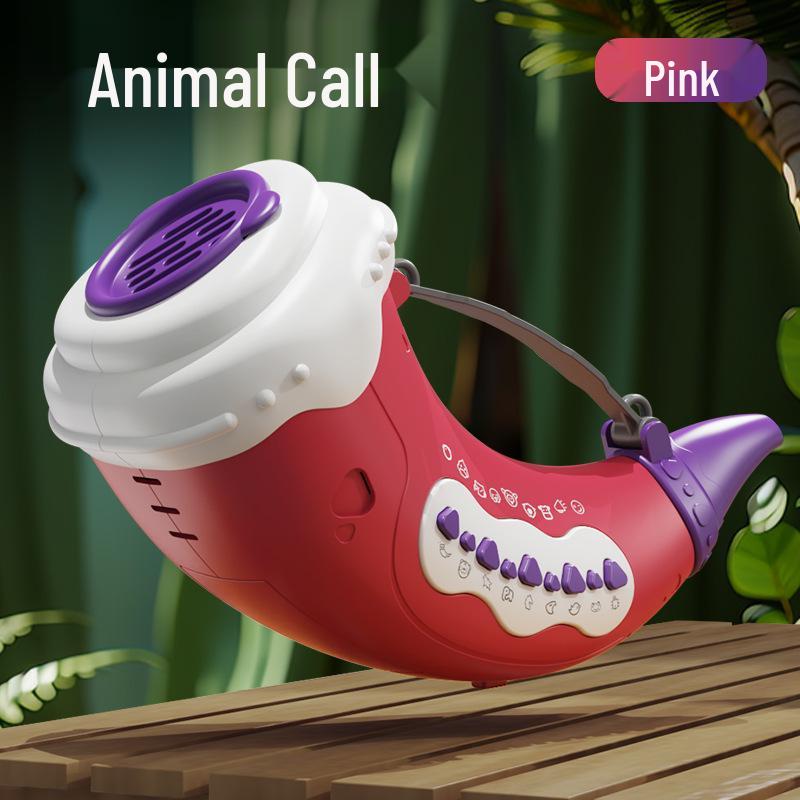 

Трансграничная игрушка-симулятор рога животного: Звук и упражнение на объем легких для детей