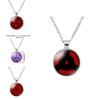 Naruto Time Gem Round Pendant Necklace Simple Unisex Jewelry Ideal Gift