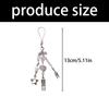 Handmade Beaded Phone Strap With Cute Charm For Girls Y2K Style Anti Drop Fashion Keychain Jewelry Accessory