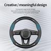 For Chevrolet Car Steering Wheel Cover Carbon Fiber Leather Fit Cruze Captiva Lacetti Aveo Niva Spark Sonic Trax Camaro