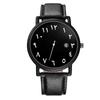 Men's Watches Simple Sport Arabic Numerals Analog Quartz Wristwatches Fashion Casual Leather Man Watches Relogios Masculino