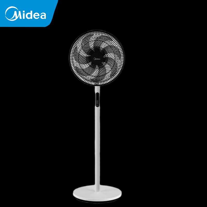Midea 7-Blade Remote Control Floor & Desk Fan CN plug (adapter included)