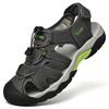 Fashion Fashionable Outdoor Men's Breathable Anti Slip Water Wading Sandals Summer Men Cowhide Oversized Casual Comfortable Beach Shoes