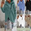 HNXC Women's Fashion Casual Solid Color Print Autumn Winter Long Sleeve Hoodie Classic Exquisite