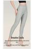 Women's Quilted 280G Pure Cotton Warm Trousers - Antibacterial Base Layer for Autumn & Winter