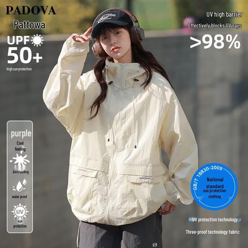 

Patuowa UPF50+ Sun Protection Jacket for Men and Women M