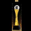 Creative Electroplated Resin Trophy, Crystal Base , Dance , Music , Sports, Competition Awards, Customized, Home Decoration, 1Pc