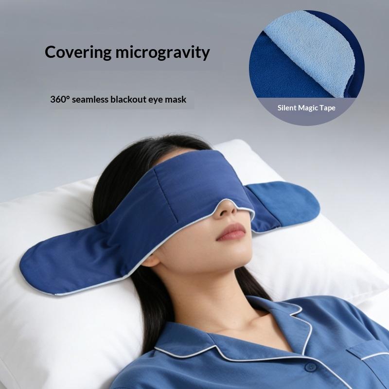 Ultra Soft Gravity Weighted Eye Mask Breathable Lightweight for Migraine Relief Insomnia Sleep 1PC