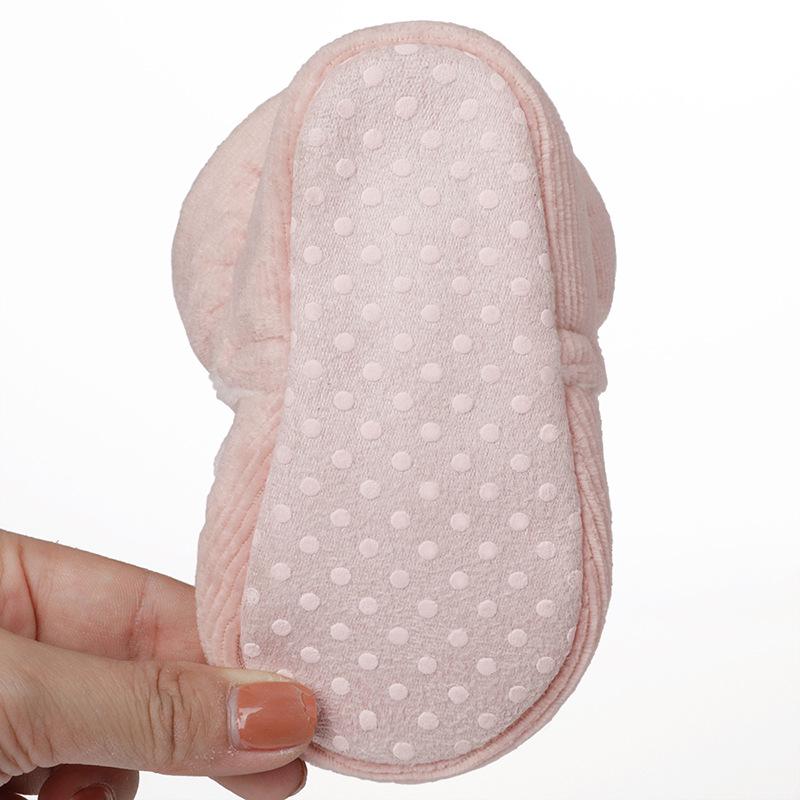 Jiamile Newborn Indoor Cotton Baby Walking Shoes