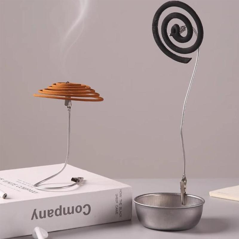 3Pcs Double-Ended Mosquito-Repellent Incense Clip Universal Crocodile Clip Bracket Broken Incense Clip Extended Hose