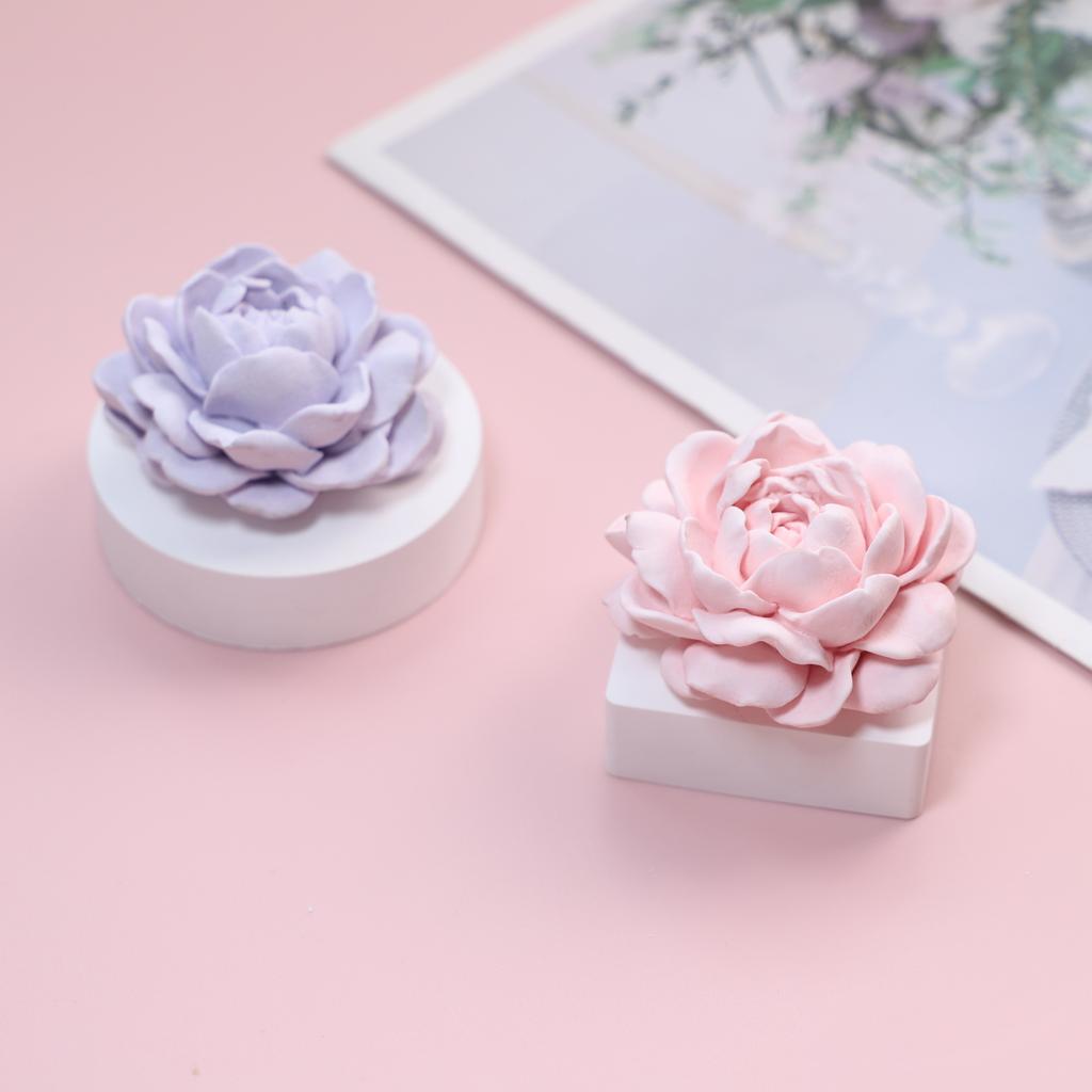 3D Jasmine Flower Cake Molds Silicone Soft Fondant Baking Tools for DIY Resin Art Ornament Aroma Crafting