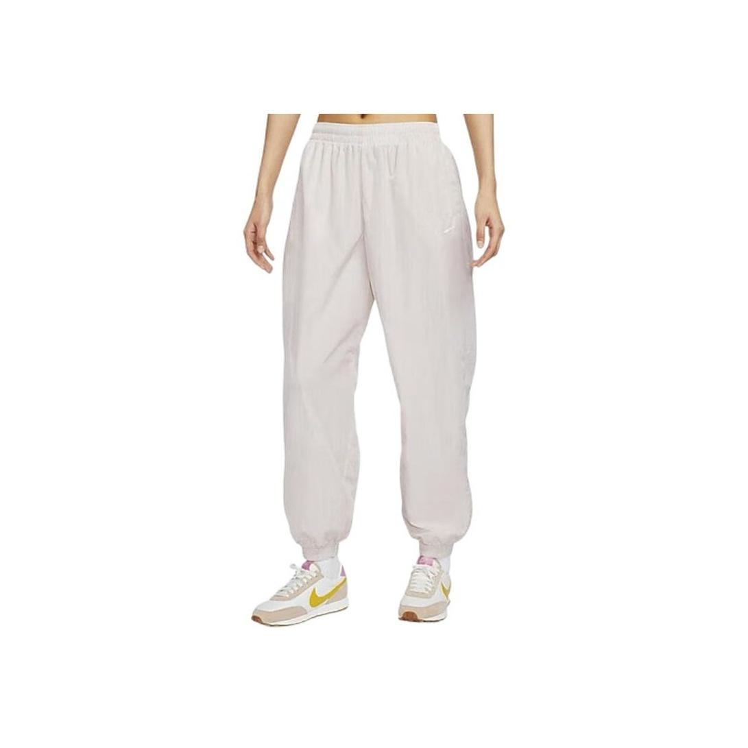 

Nike Fashion Woven Comfortable Soft Breathable Casual Pants Women Bottoms Beige FV7669-110