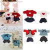 Lovely Doll Clothes Set,1/6 BJD Dolls for /Cat/Bear Plush Toys Suit Accessories for Girls Play House