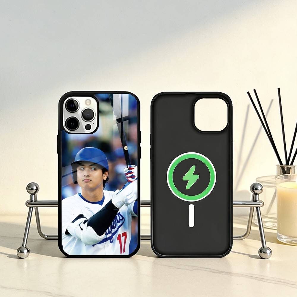 Pitcher S-Shohei Ohtani Phone Case For iPhone17,16,15,14,13,12,11 Plus,Pro Max Magnetic For Magsafe Wireless Charging