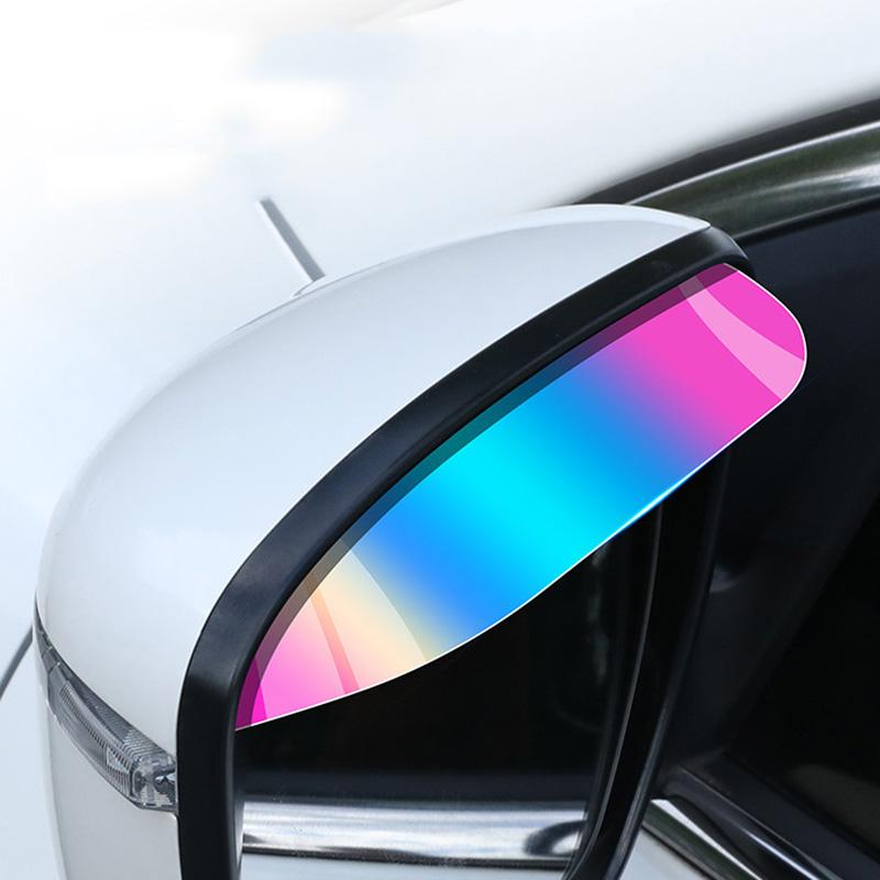Neu Auto Rückspiegel Regen Augenbraue Sonnenblende Schutz Bunte Schnee Abdeckung Klingen Universal Auto Rückspiegel Regen Augenbraue