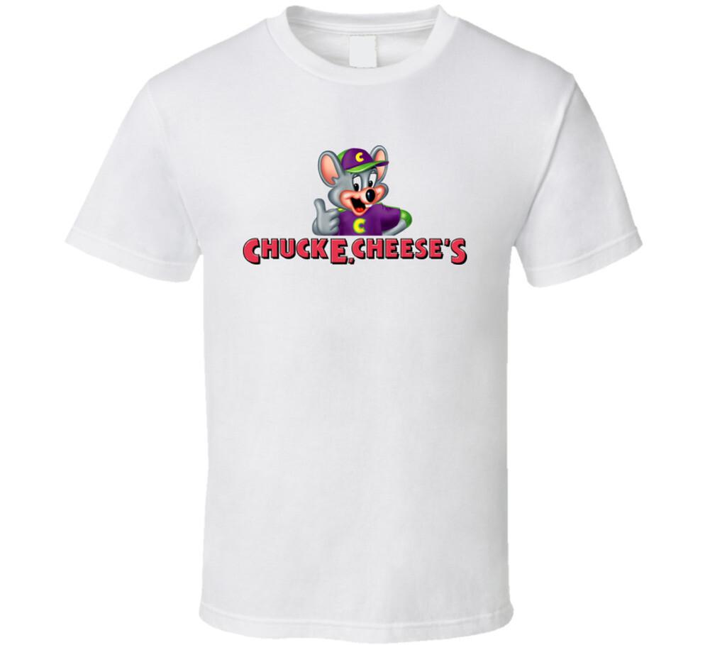 Chuck E Cheese Restaurant Playground Mascot T Shirt Mens Womens Tees Top S