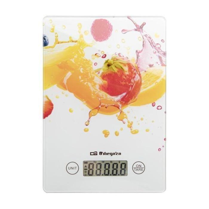 Báscula De Cocina Electrónica Orbegozo PC 1023- Hasta 5 Kg- Blanca
