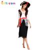 Elegant And Alluring Womens Pirate Costume Dress Perfect For Halloween And Costume Events