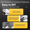 Gasket Paper 6 Piece Liquid Gasket Heat-Resistant Sheet 15 X 11.8 Inch For Automotive Car Motor Repair Lawn Mower Motorcycle
