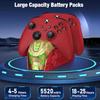 Charger Station for Xbox One/Xbox Series X/S Controller with 2x5520mWh Batteries and 4 Covers,Dual Charging Dock with Xbox Rechargeable Battery