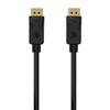 Aisens DisplayPort Cable V1.2 4K@60HZ - DP/M-DP/M - 0.5M - Color Black-A124-0548
