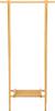 Fuji Boeki Slim Wooden Coat Hanger 75cm Wide x 45cm Deep x Natural Color with Suitable for Product 14104 Rack, 147.8cm High, Shelf, Entryways, Number