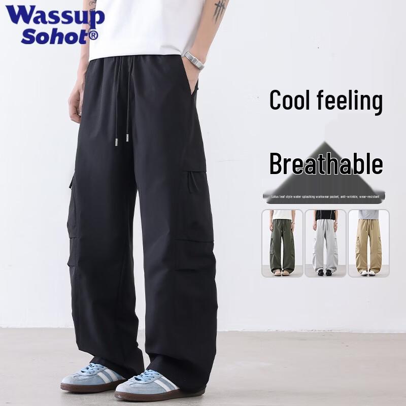 Wassup Sohot Men s American Style Outdoor Cargo Pants 5XL