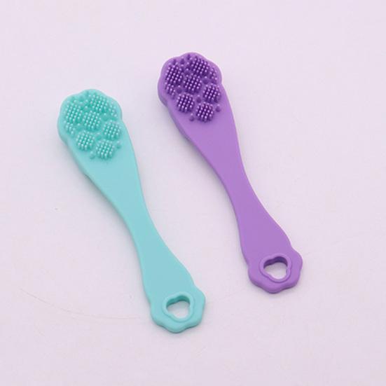 Pet Toothbrush with Finger Cover And Elastic Non-Slip Handle Cleaner Gently Cleans Gums Removes Plaque Toothbrush for Cats And Dogs
