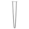 4Pcs Black Iron Table Desk Legs Home Accessories for DIY Handcrafts Furniture 28inch