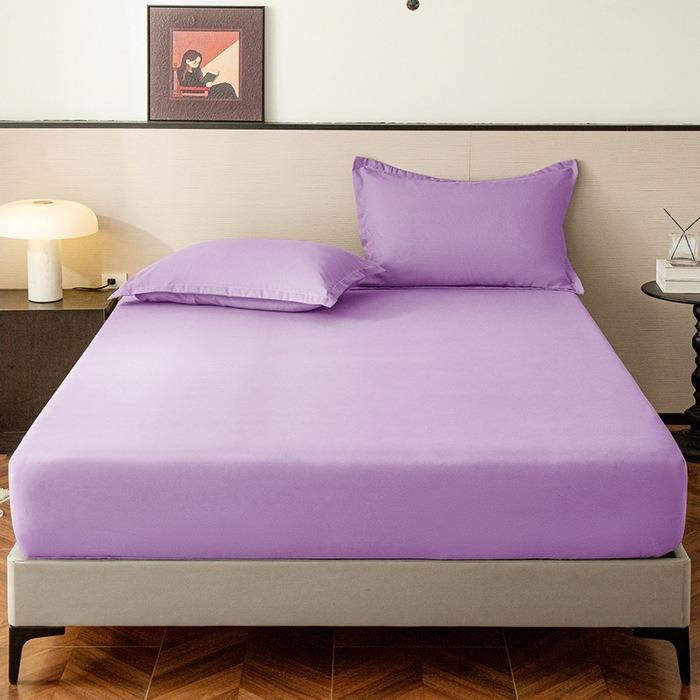 99/120/135/150/180/200cm Fitted Sheet Non-slip Single Double King Queen Size Mattress Cover Dustproof Bed Protector Bed Linens