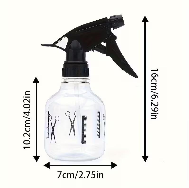 Compact 200ml High-Pressure Continuous Spray Bottle for Hairdressing