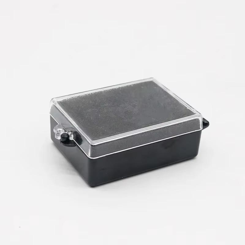 Nigf 50Pcs Denture Storage Box With Sponge Plastic Tooth Container For Dental Implant Teeth Cleaning Tools Dentistry Materials