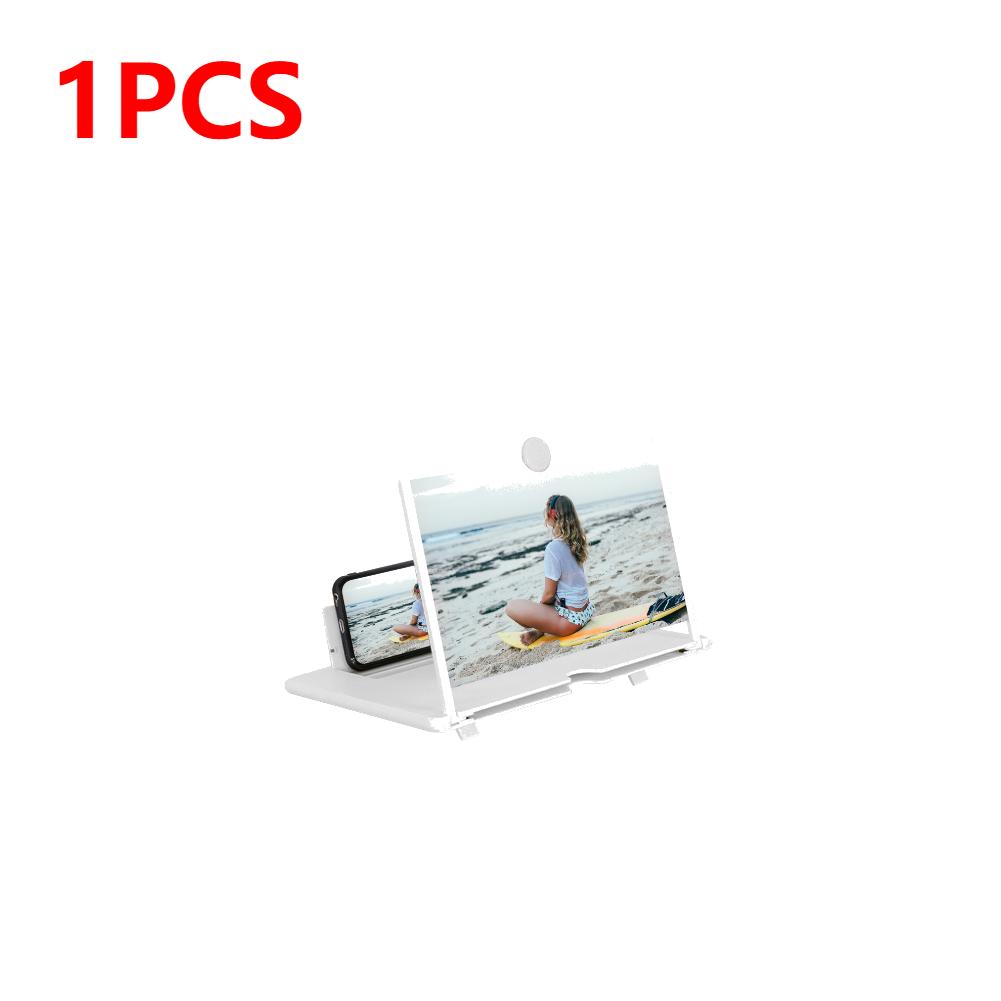14 inch 3D Phone Screen Amplifier Mobile Phone Magnifier Screen Expander Magnifying Glass HD Video Amplifier with Phone Stand
