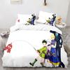 Children's Bed Linen Hunter×Hunter Bed Linen Set featuring Pilowcase,3D Anime Carton Print Children's Beding Set