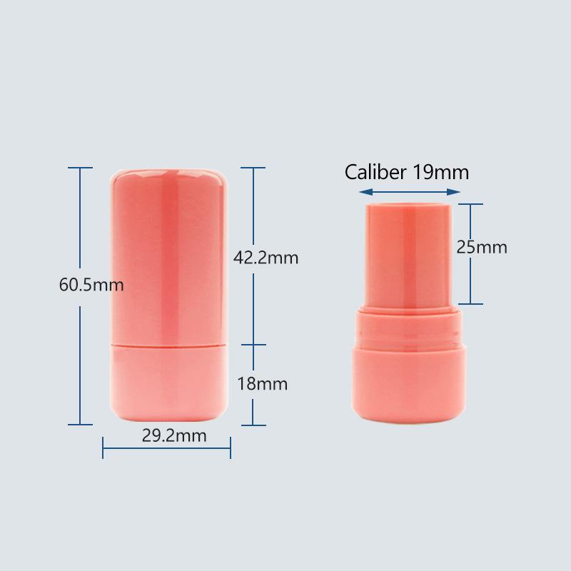 1Pcs Antiperspirant Tube Lip Balm Tubes With Lids 8g Empty Plastic Lip Rotatable Lipstick Tubes Empty Containers