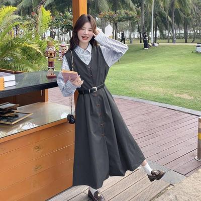French Retro Slim Fit Vest & Skirt Set 2025