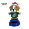 Funny Snowman Desk Decor Solar Powered Dancing Car Ornament, Creative Dashboard Christmas Cartoon Figure for Swing Figures Cars Auto Interior