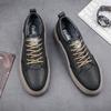 High Quality Brand Wear-resistant Sole Men's Leather Casual Shoes Versatile Men's Oxford Shoes Low Top Mountaineering Shoes
