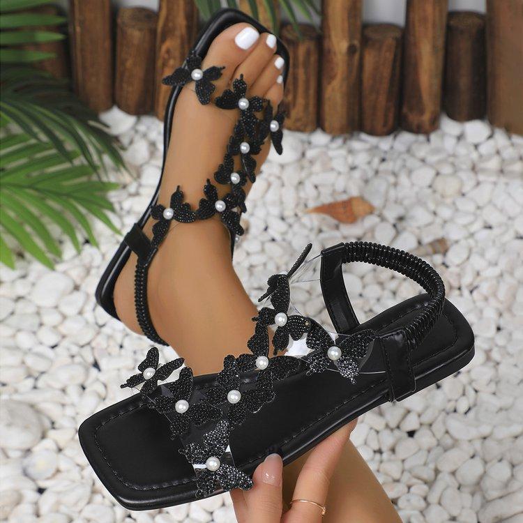 Sandals Women's flat sandals Butterfly