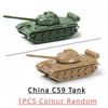 1/144 5cm Classic Tank Model WWII Soviet BM21 Italian B1 Destroyer US M35 Truck Finished Tiger Leopard Sand Table Plastic Toys